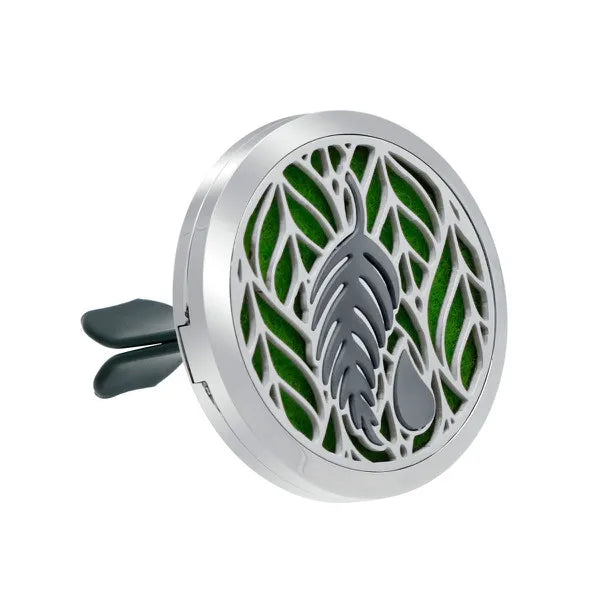 Doterra Car Clip Vent Aromatherapy Air Freshener Diffuser Locket Stainless Steel