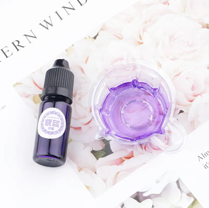 29 Colors 10ML Alcoholic Ink Resin Pigment Kit Liquid Resin Colorant Dye Ink Diffusion UV Epoxy Resin Pigment DIY Jewelry Making