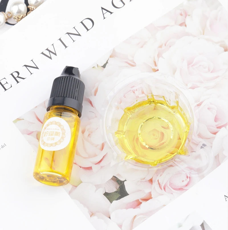 29 Colors 10ML Alcoholic Ink Resin Pigment Kit Liquid Resin Colorant Dye Ink Diffusion UV Epoxy Resin Pigment DIY Jewelry Making