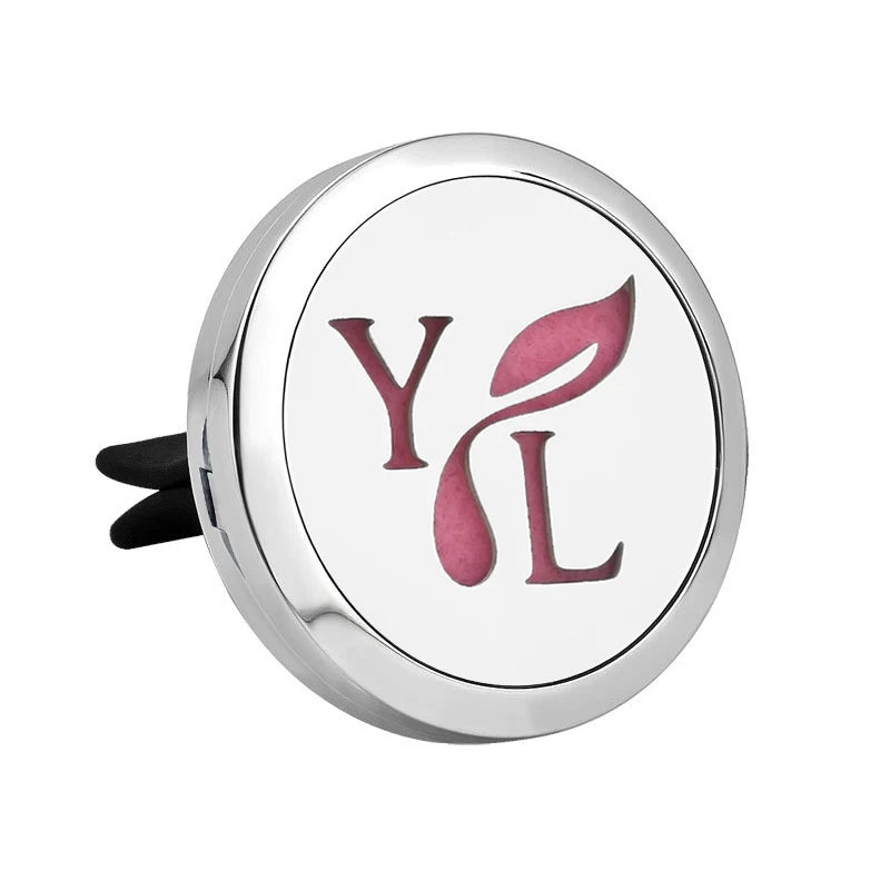 Doterra Car Clip Vent Aromatherapy Air Freshener Diffuser Locket Stainless Steel