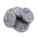 100Pcs Colorful Round Essential Oil Refill Pads Trendy Essential Oil Diffuser Round Aromatherapy Felt Pads Jewelry Accessories