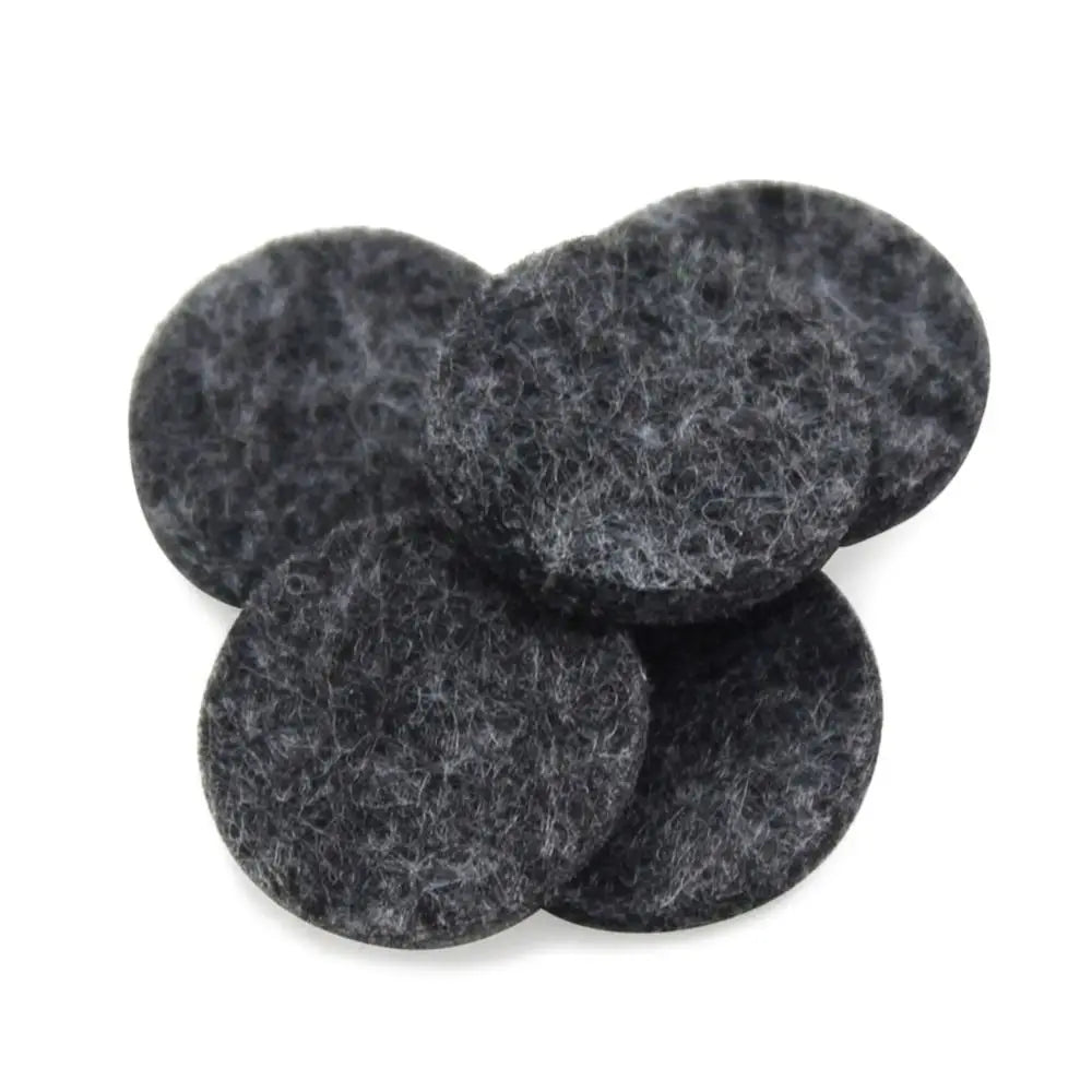 100pcs Colorful Round Essential Oil Refill Pads Essential Oil Diffuser Trendy Round Aromatherapy Felt Pads Jewelry Accessories