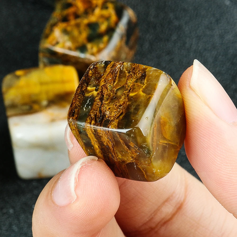 100G/PC Natural Peter Stone Square Block Aromatherapy Stone Flower Pot Fish Tank Decoration DIY Home Decor Jewelry Accessories