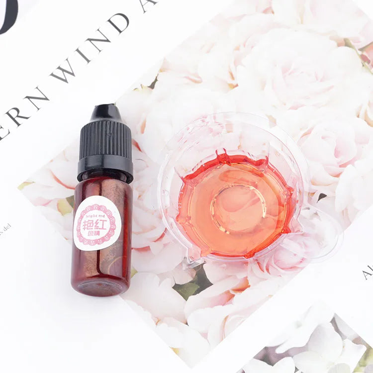 29 Colors 10ML Alcoholic Ink Resin Pigment Kit Liquid Resin Colorant Dye Ink Diffusion UV Epoxy Resin Pigment DIY Jewelry Making