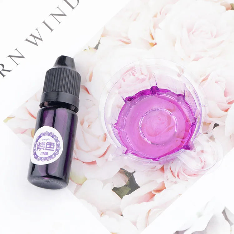 29 Colors 10ML Alcoholic Ink Resin Pigment Kit Liquid Resin Colorant Dye Ink Diffusion UV Epoxy Resin Pigment DIY Jewelry Making