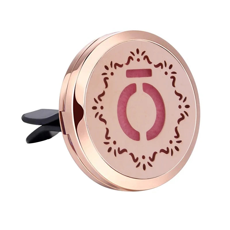 Doterra Car Clip Vent Aromatherapy Air Freshener Diffuser Locket Stainless Steel
