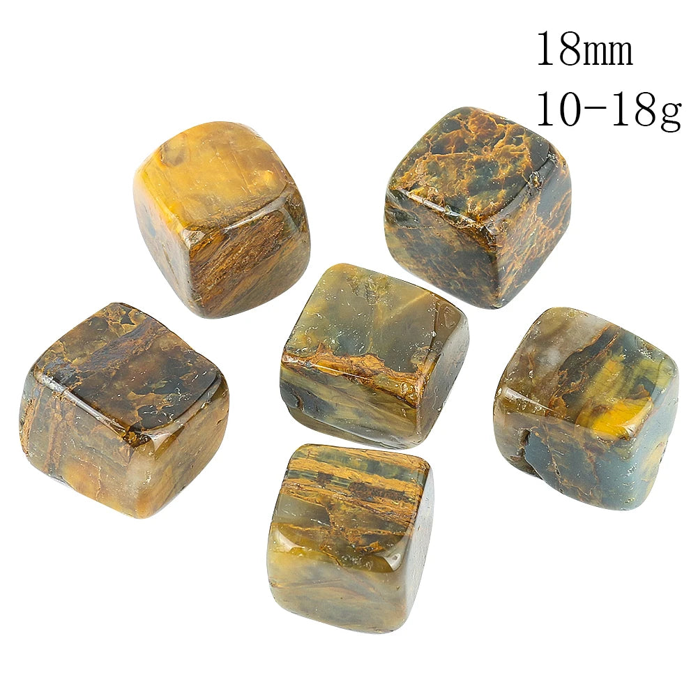 100G/PC Natural Peter Stone Square Block Aromatherapy Stone Flower Pot Fish Tank Decoration DIY Home Decor Jewelry Accessories