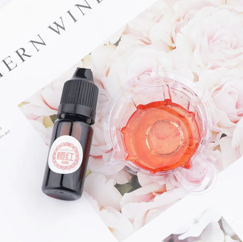 29 Colors 10ML Alcoholic Ink Resin Pigment Kit Liquid Resin Colorant Dye Ink Diffusion UV Epoxy Resin Pigment DIY Jewelry Making