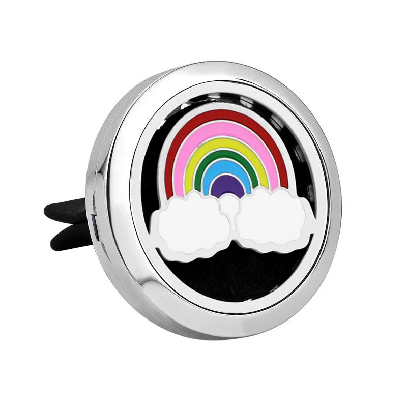 Doterra Car Clip Vent Aromatherapy Air Freshener Diffuser Locket Stainless Steel