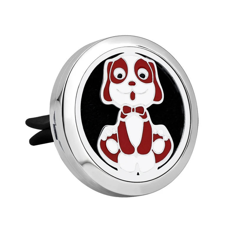 Doterra Car Clip Vent Aromatherapy Air Freshener Diffuser Locket Stainless Steel