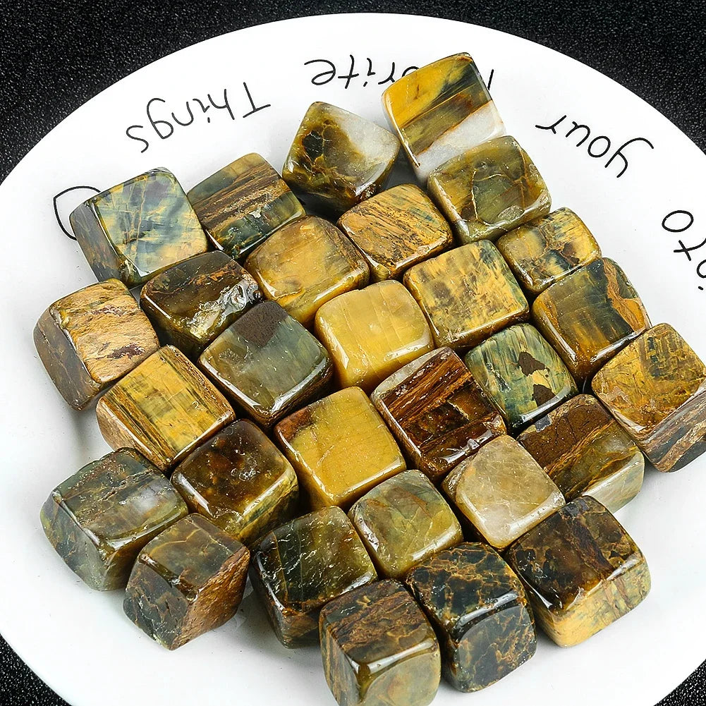 100G/PC Natural Peter Stone Square Block Aromatherapy Stone Flower Pot Fish Tank Decoration DIY Home Decor Jewelry Accessories